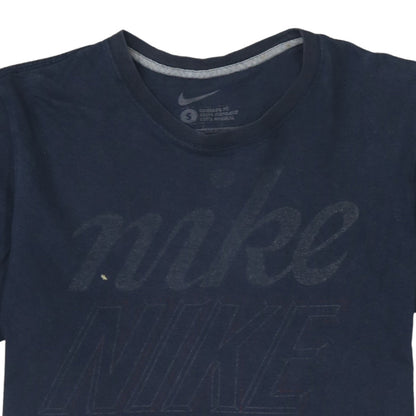 Mens UK Size S Nike Blue  T-Shirt