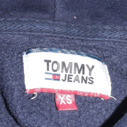 Mens UK Size XS Tommy Jeans Blue Pullover Hoodie