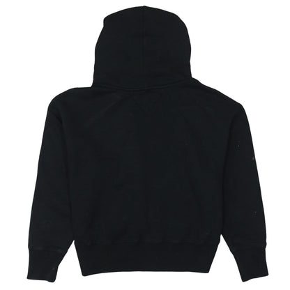Womens UK Size S Tommy Jeans Black Pullover Hoodie