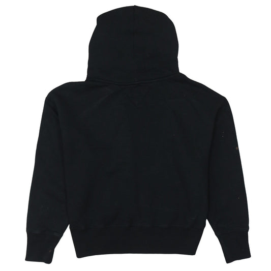 Womens UK Size S Tommy Jeans Black Pullover Hoodie