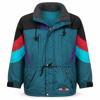 Mens UK Size L Rodeo Multicoloured Full Zip Sweatshirt