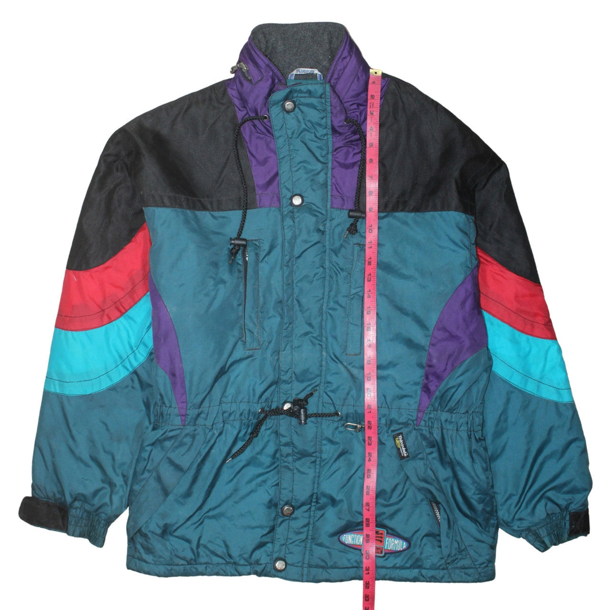 Mens UK Size L Rodeo Multicoloured Full Zip Sweatshirt