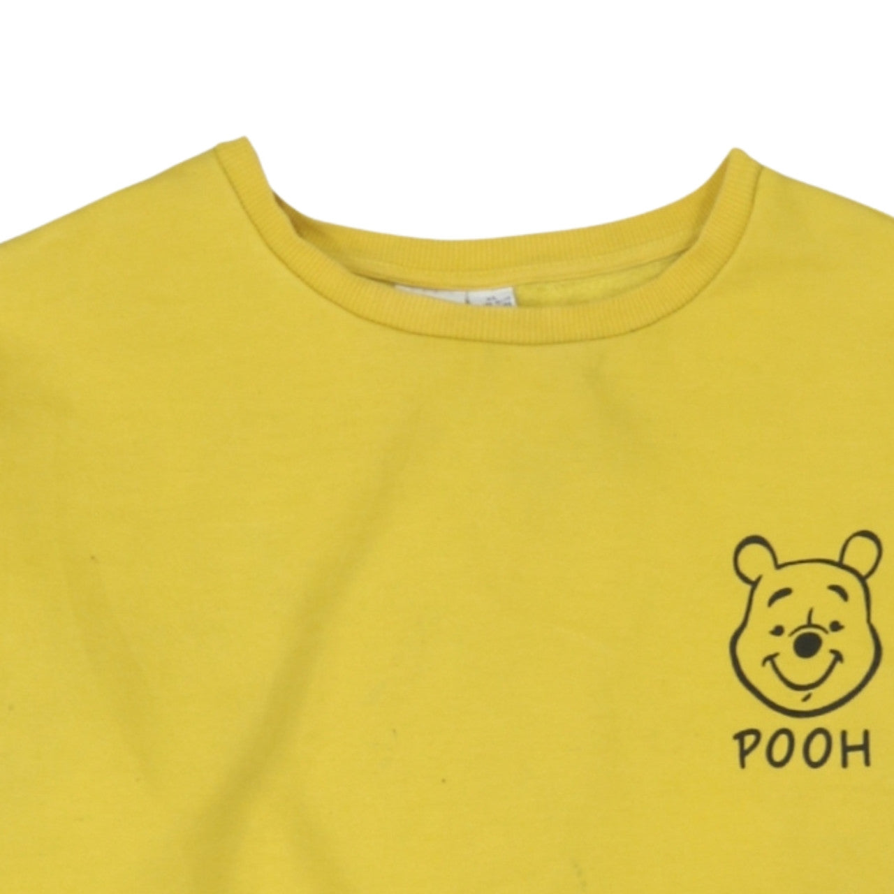 Womens UK Size XL Disney Yellow Pullover Sweatshirt