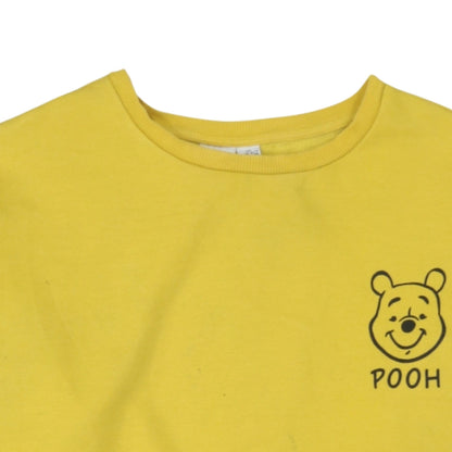 Womens UK Size XL Disney Yellow Pullover Sweatshirt