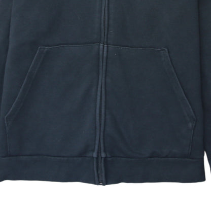 Womens UK Size L adidas Black Full Zip Hoodie