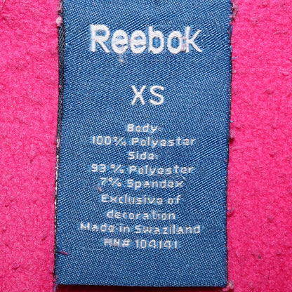 Womens UK Size XS Reebok Pink Basic Jacket