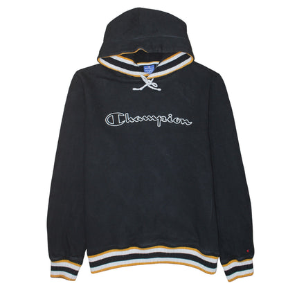 Mens UK Size 2XL Champion Black Pullover Hoodie
