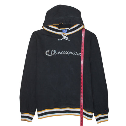 Mens UK Size 2XL Champion Black Pullover Hoodie