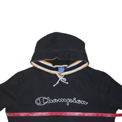 Mens UK Size 2XL Champion Black Pullover Hoodie