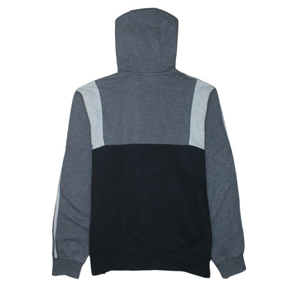 Mens UK Size L adidas Grey Full Zip Hoodie