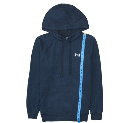 Mens UK Size XS Under armour Blue Pullover Hoodie