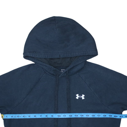 Mens UK Size XS Under armour Blue Pullover Hoodie