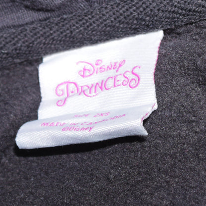 Womens UK Size 2XS Disney Black Pullover Hoodie