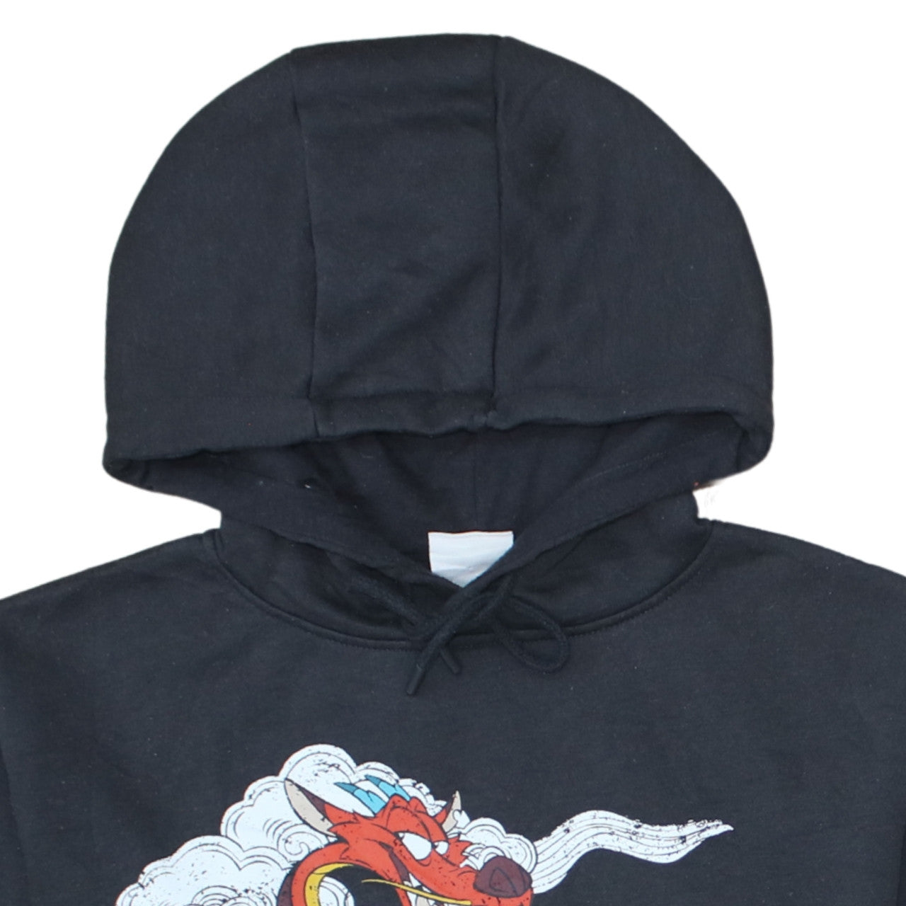 Womens UK Size 2XS Disney Black Pullover Hoodie