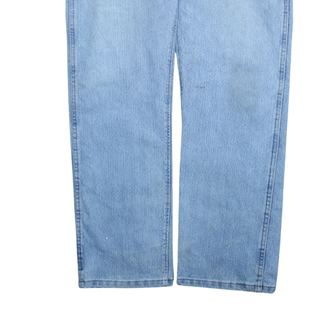Mens UK Size L Wrangler Classic Fit Straight Blue Jeans