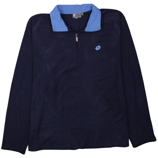 Mens UK Size XL Lotto Blue Pullover Sweatshirt