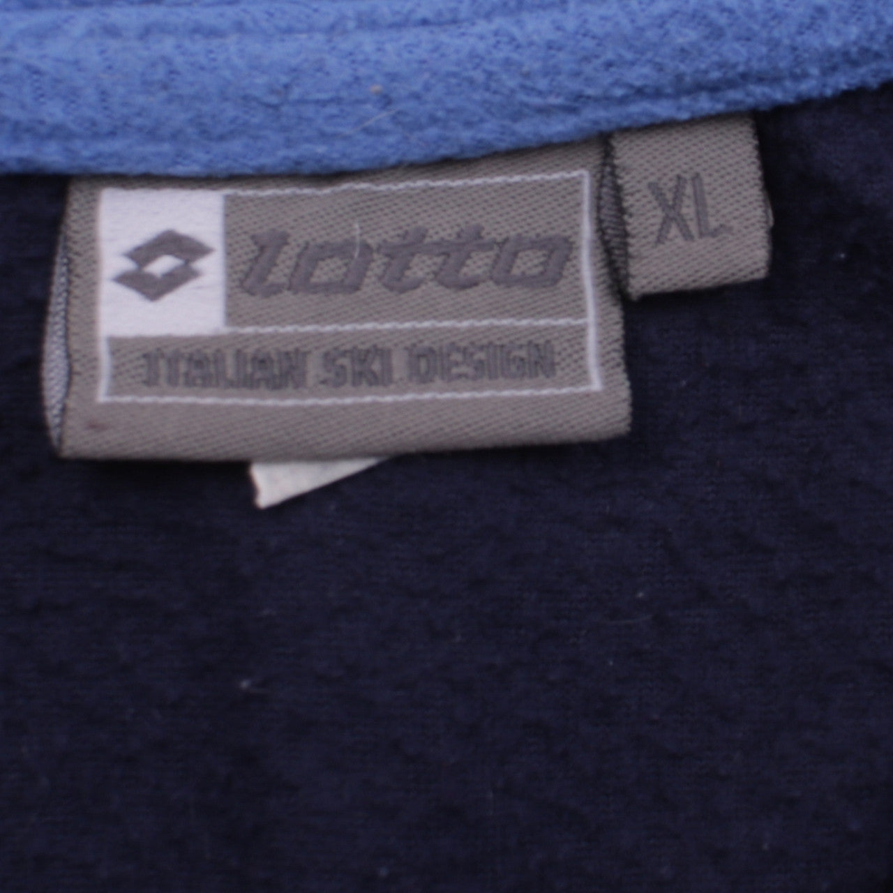 Mens UK Size XL Lotto Blue Pullover Sweatshirt