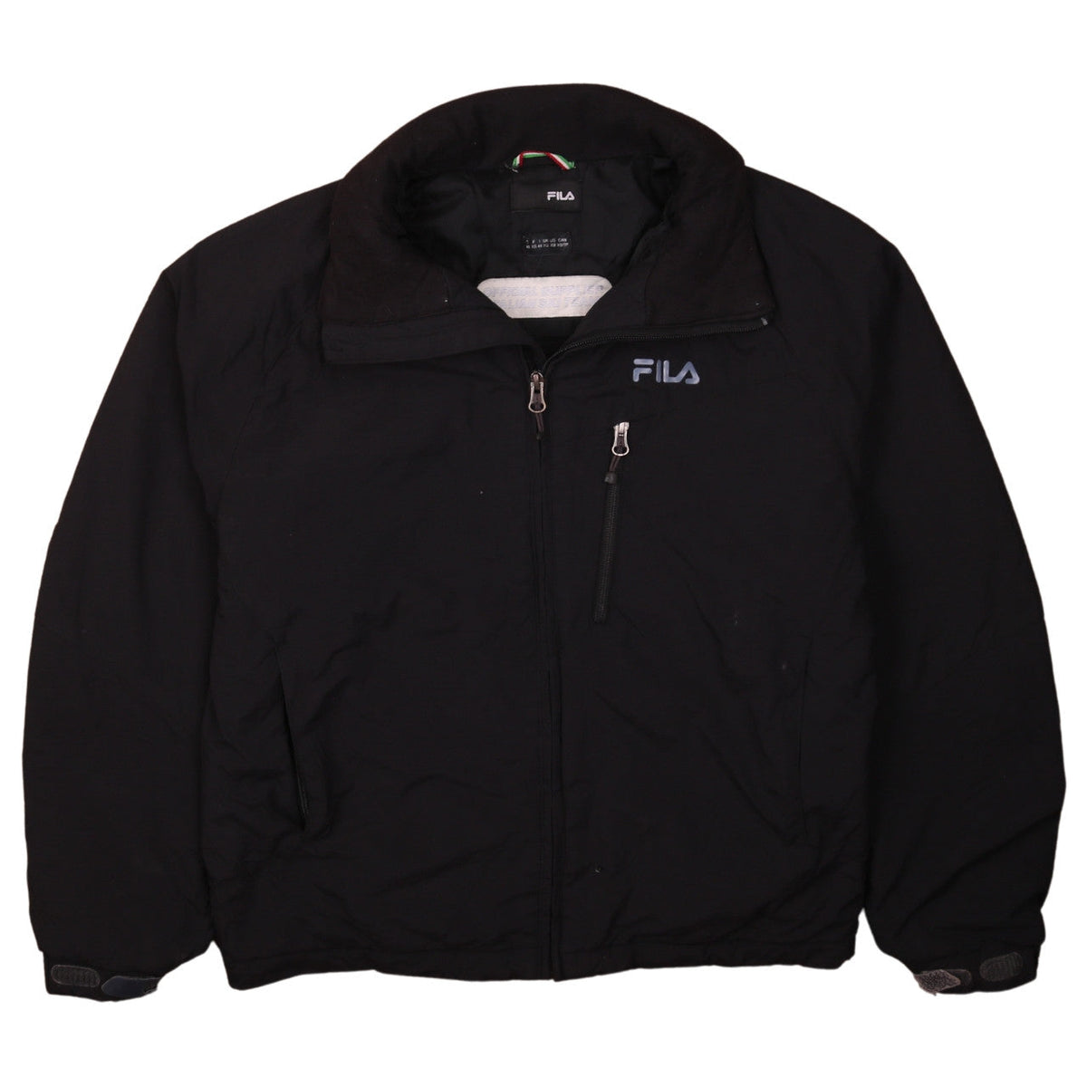 Fila Men's Black XS Ski Winter Softshell Puffer Jacket