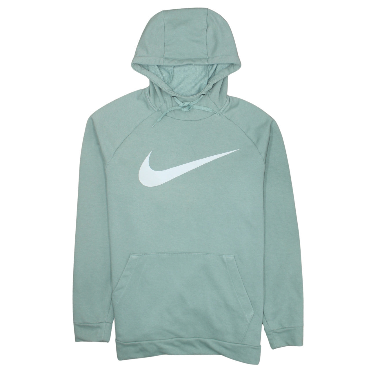 Womens UK Size XL Nike Green Pullover Hoodie