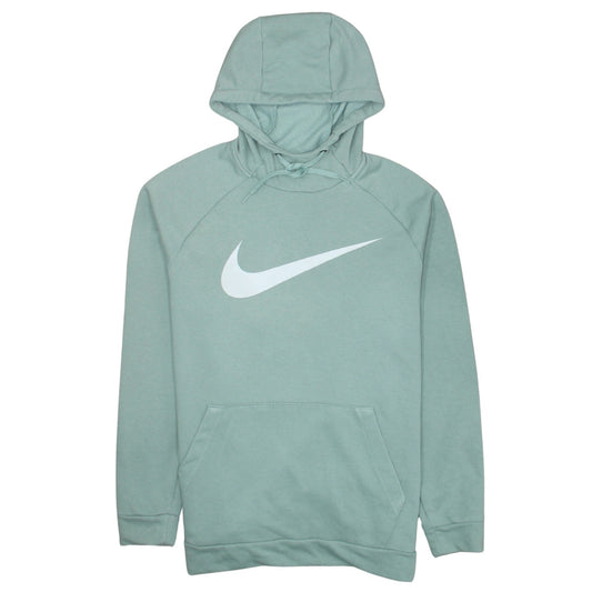 Womens UK Size XL Nike Green Pullover Hoodie