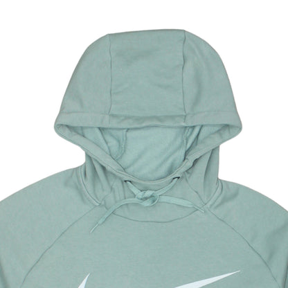 Womens UK Size XL Nike Green Pullover Hoodie
