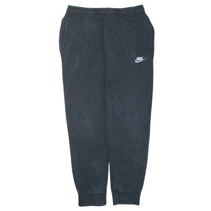Mens UK Size M Nike Regular Fit Jogger Black Trousers