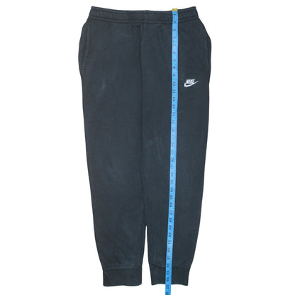 Mens UK Size M Nike Regular Fit Jogger Black Trousers