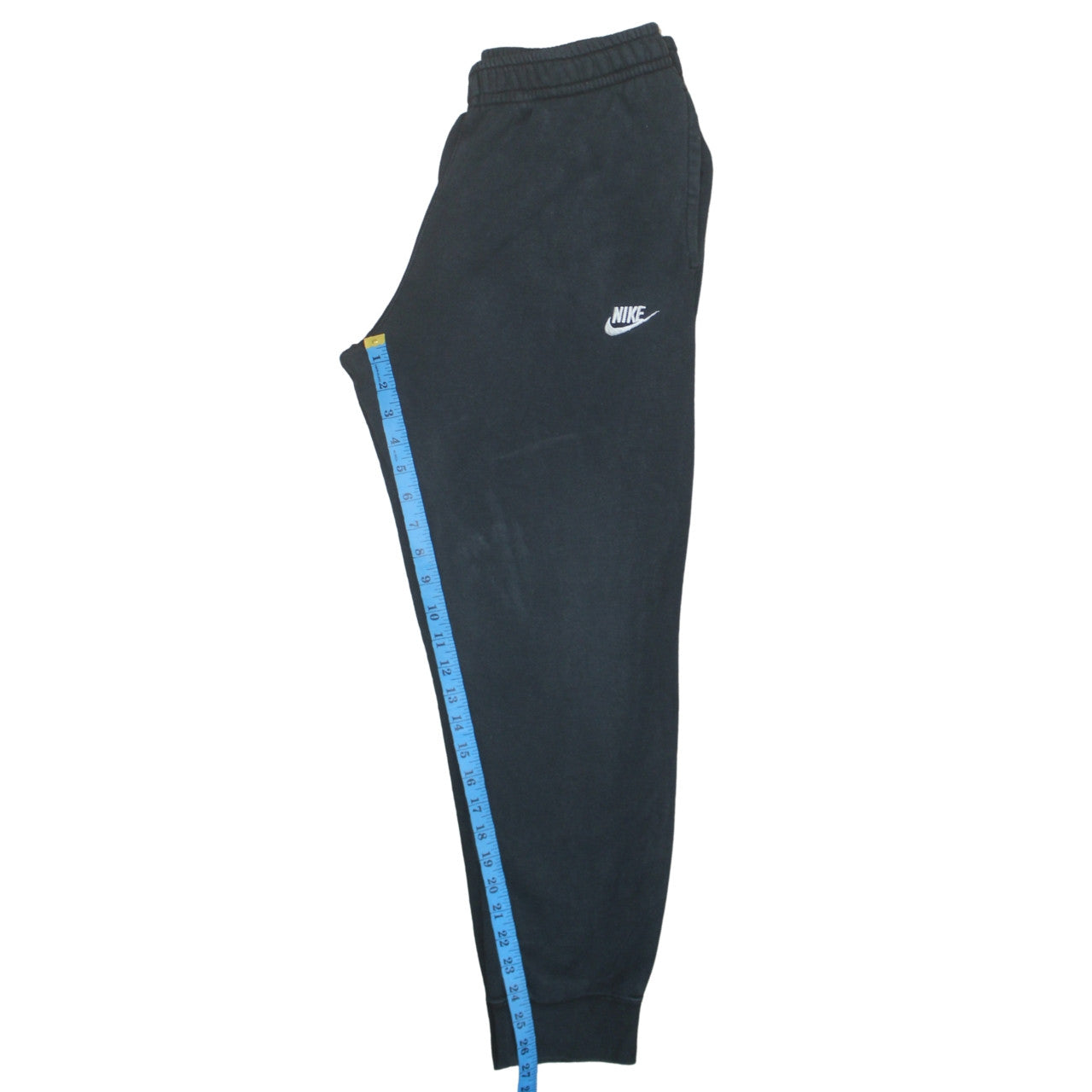 Mens UK Size M Nike Regular Fit Jogger Black Trousers