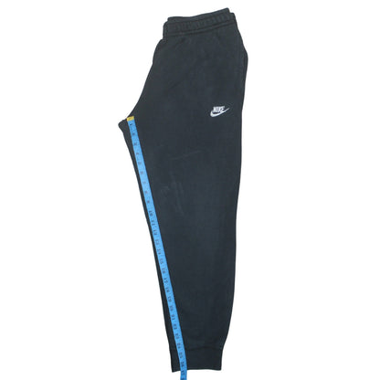 Mens UK Size M Nike Regular Fit Jogger Black Trousers
