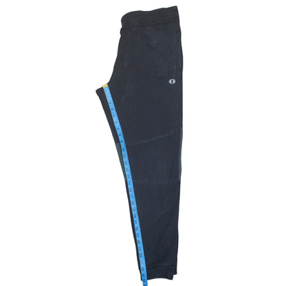 Mens UK Size M Champion by Wood Wood Regular Fit Jogger Black Trousers