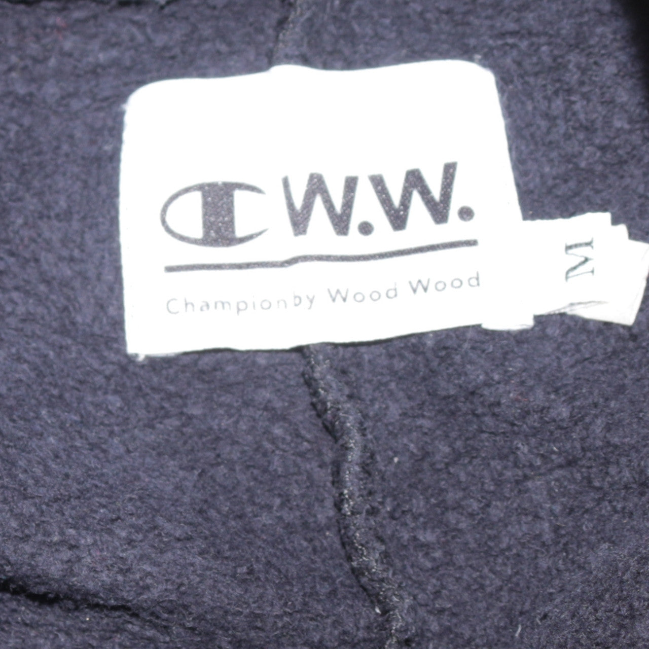 Mens UK Size M Champion by Wood Wood Regular Fit Jogger Black Trousers