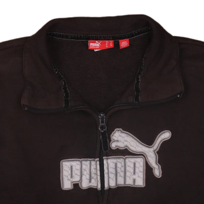 Womens UK Size L PUMA Black Full Zip Sweatshirt