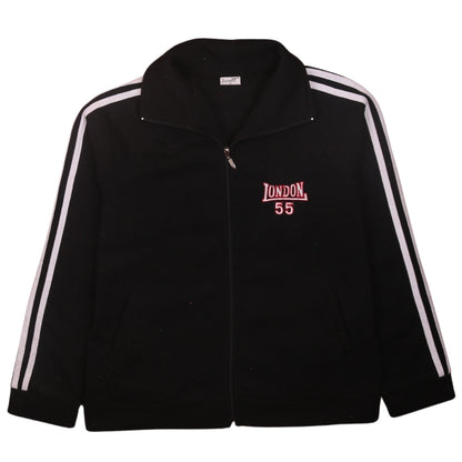 Womens UK Size XL Donna10 Black Full Zip Sweatshirt