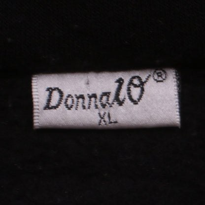 Womens UK Size XL Donna10 Black Full Zip Sweatshirt