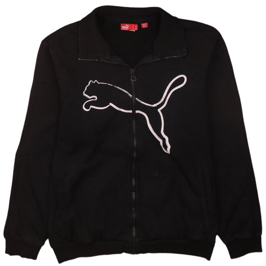 Boys UK Size 12 Years PUMA Black Full Zip Hoodie