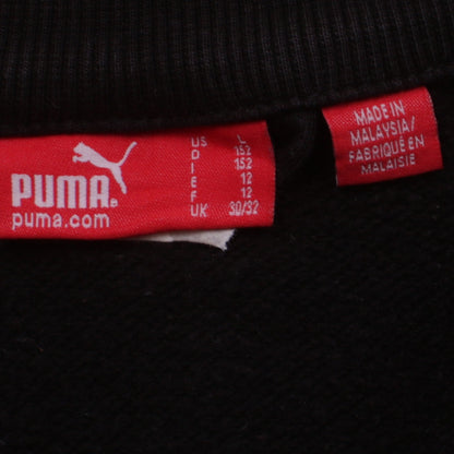 Boys UK Size 12 Years PUMA Black Full Zip Hoodie