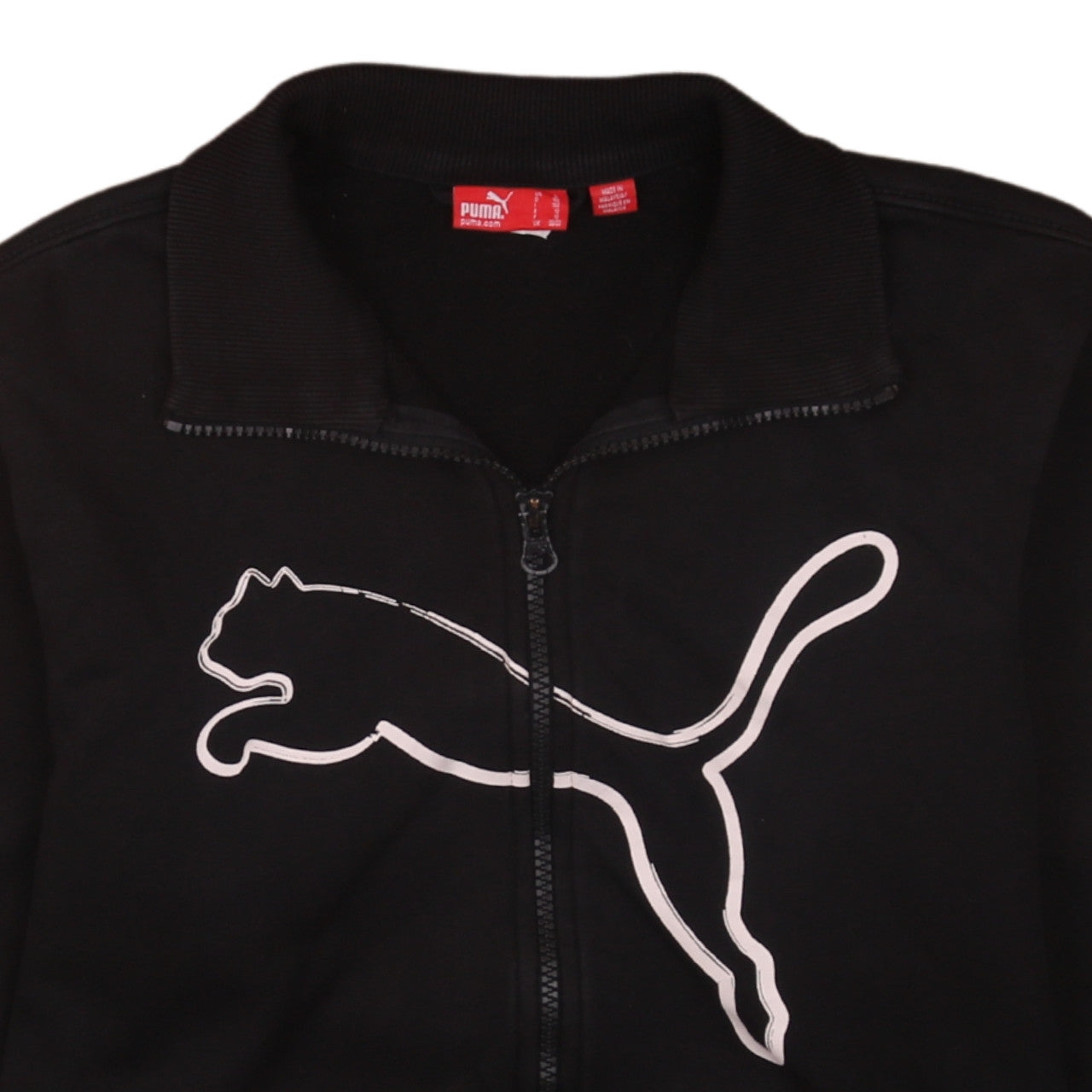 Boys UK Size 12 Years PUMA Black Full Zip Hoodie