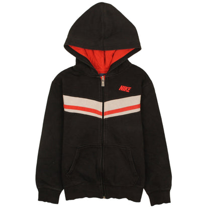 Boys UK Size 12-13 Years Nike Black Full Zip Hoodie