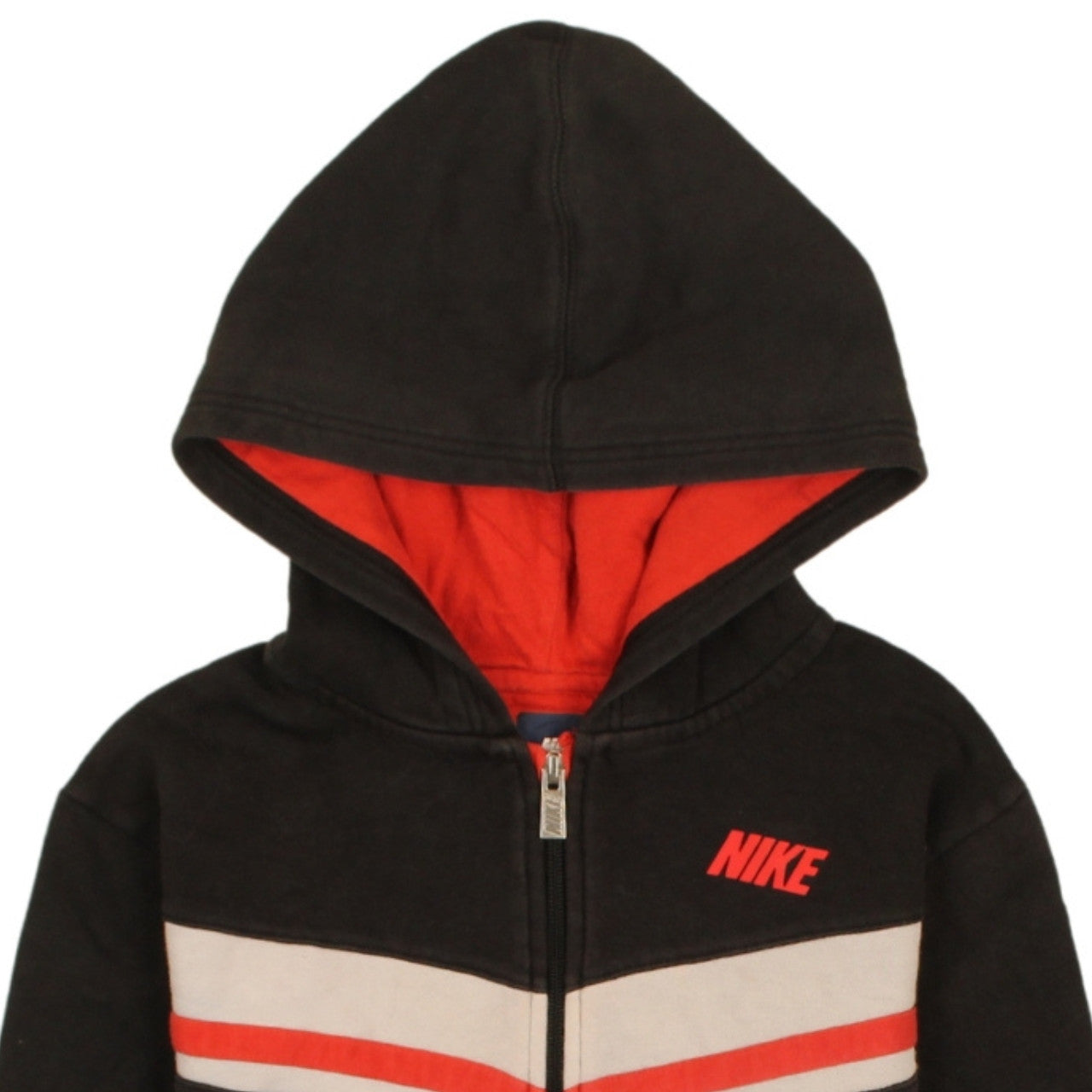 Boys UK Size 12-13 Years Nike Black Full Zip Hoodie
