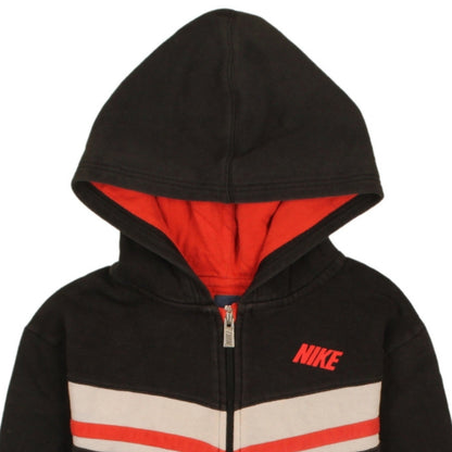 Boys UK Size 12-13 Years Nike Black Full Zip Hoodie
