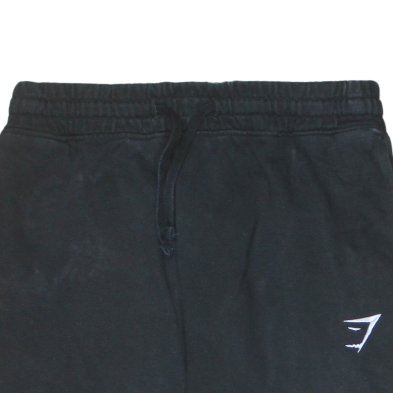 Mens UK Size M Gymshark Slim Fit Jogger Black Trousers