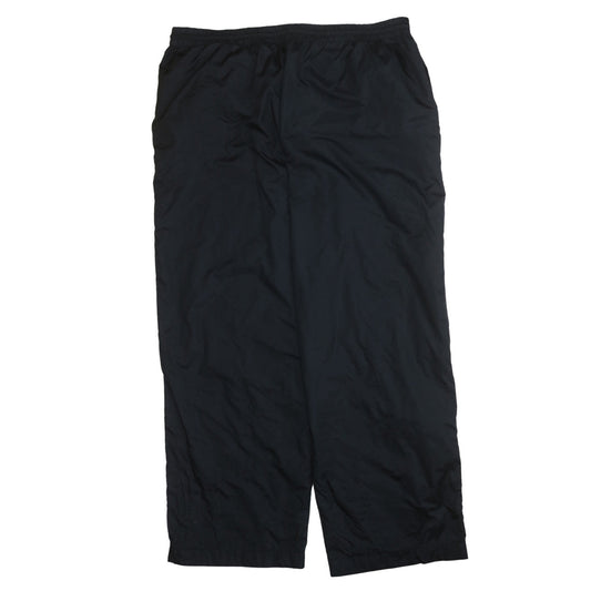 Mens UK Size 3XL ZegnaSport Regular Fit Track Pants Black Trousers