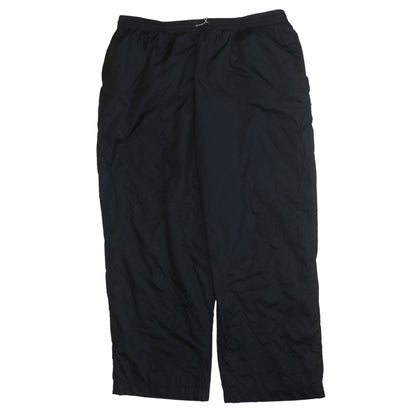 Mens UK Size 3XL ZegnaSport Regular Fit Track Pants Black Trousers
