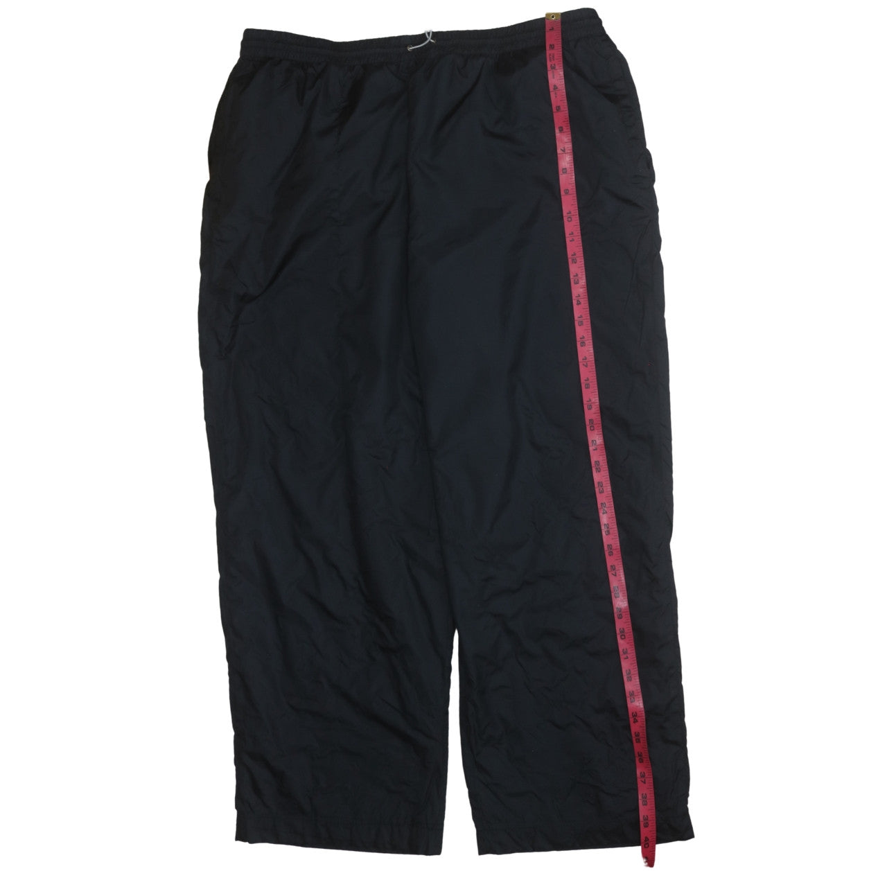 Mens UK Size 3XL ZegnaSport Regular Fit Track Pants Black Trousers
