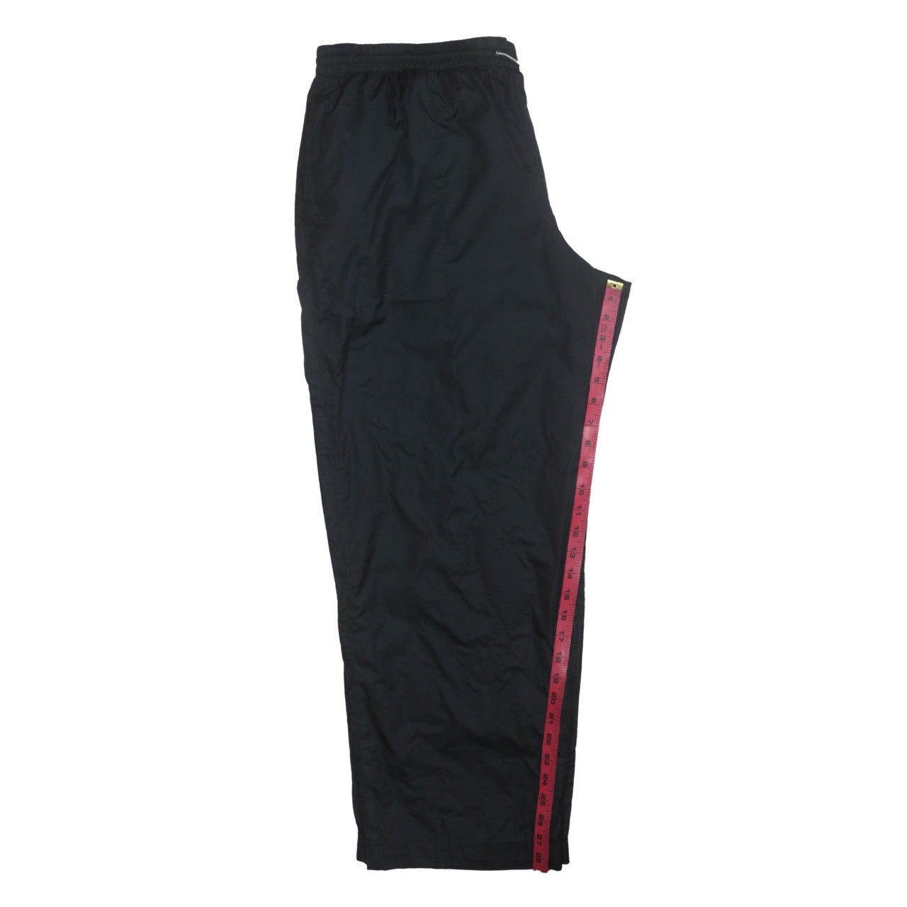 Mens UK Size 3XL ZegnaSport Regular Fit Track Pants Black Trousers