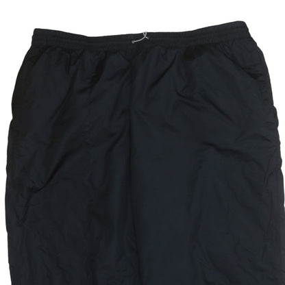 Mens UK Size 3XL ZegnaSport Regular Fit Track Pants Black Trousers