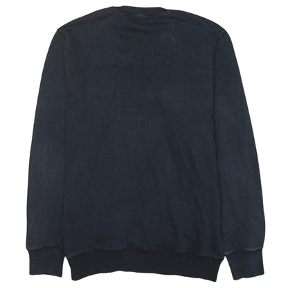 Mens UK Size L Diesel Blue Pullover Sweatshirt
