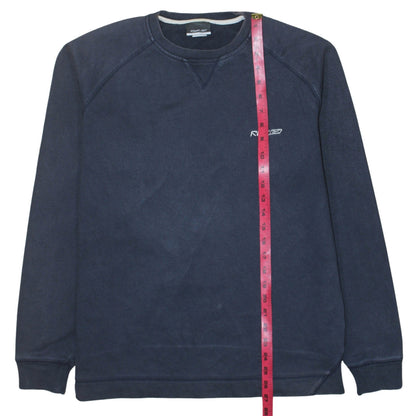 Mens UK Size L Reebok Blue Pullover Sweatshirt