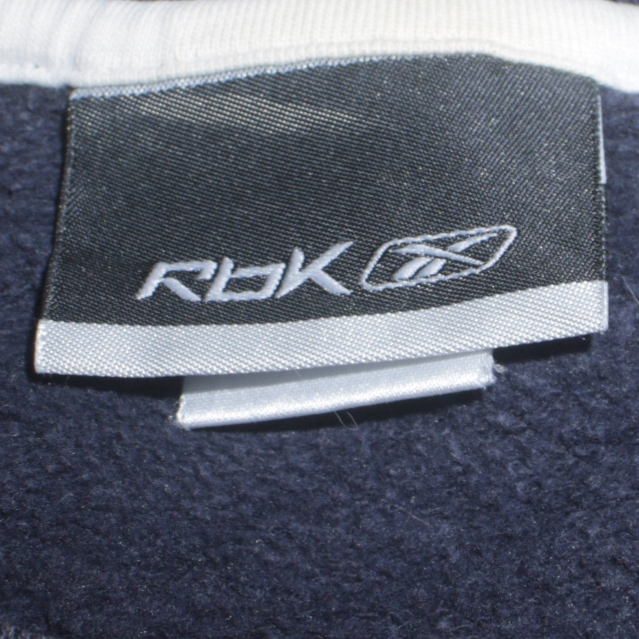 Mens UK Size L Reebok Blue Pullover Sweatshirt