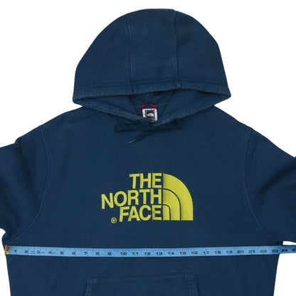 Mens UK Size L The North Face Blue Pullover Hoodie